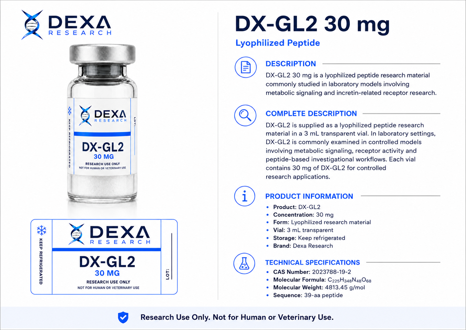 DX-GL2 30 mg — Dexa Research — thumbnail 2